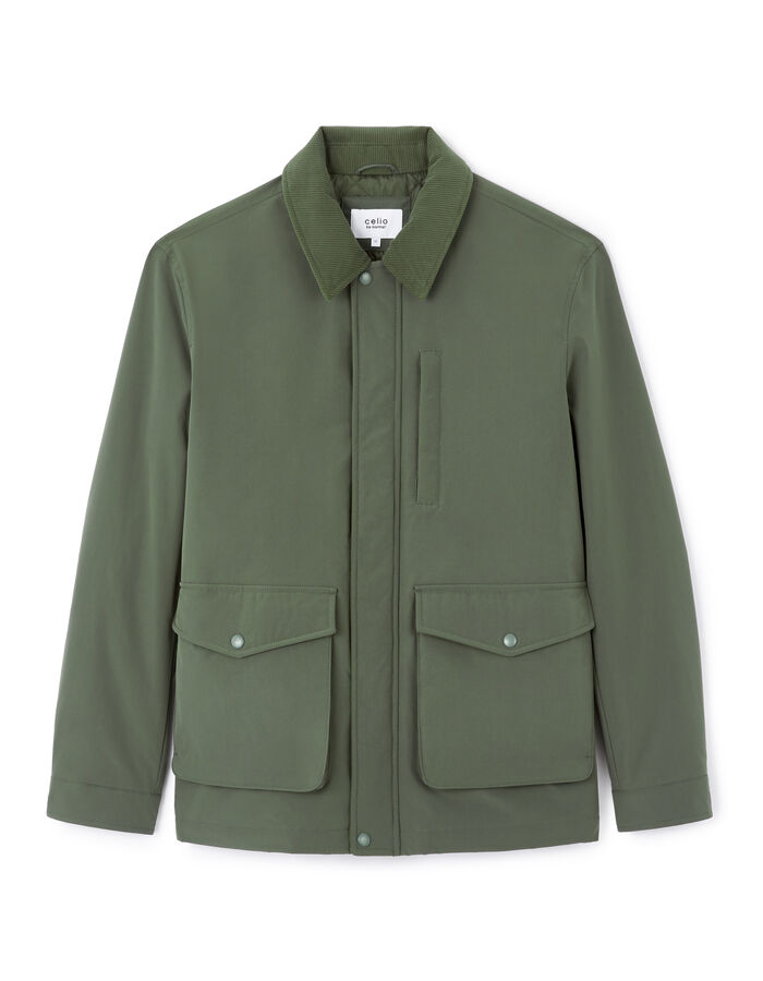 celio Parka col chemise - kaki