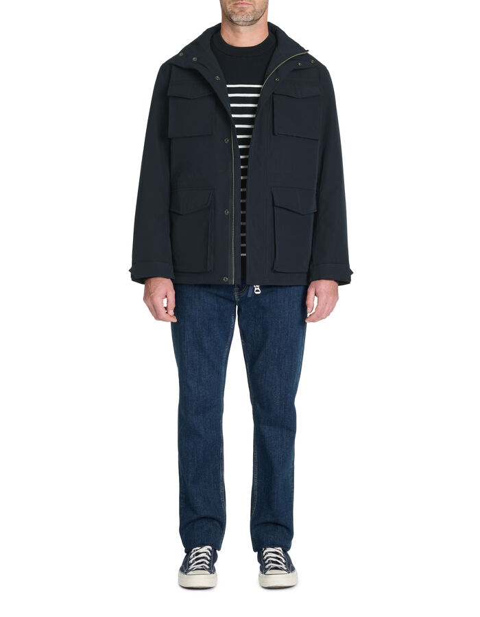 Celio Parka Col Montant - Marine