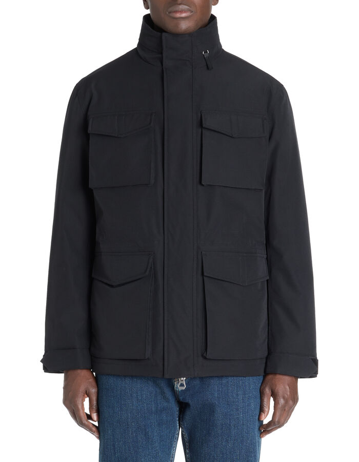 Celio Parka Col Montant - Noir
