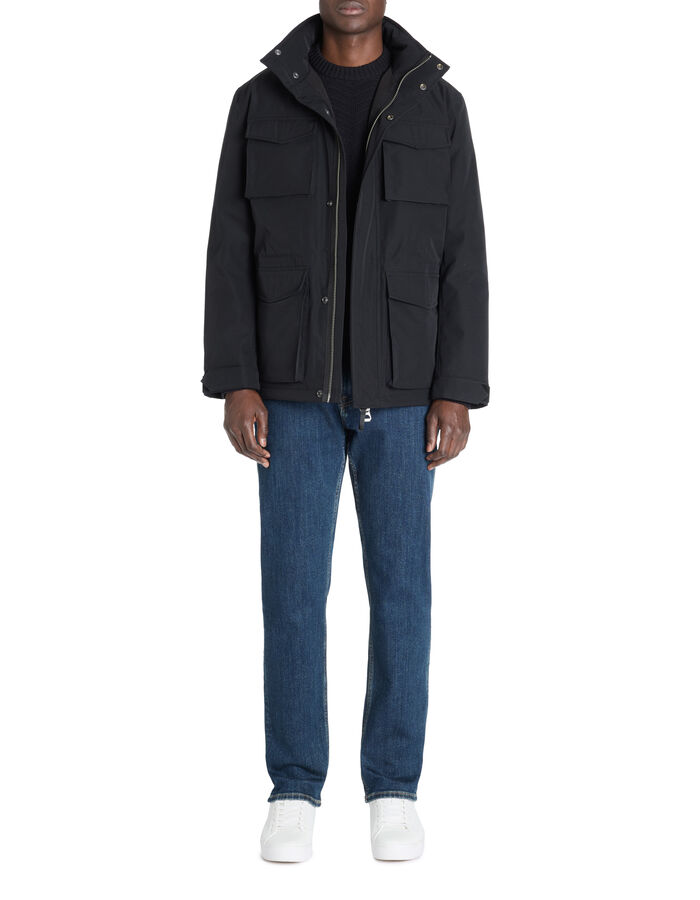 Celio Parka Col Montant - Noir