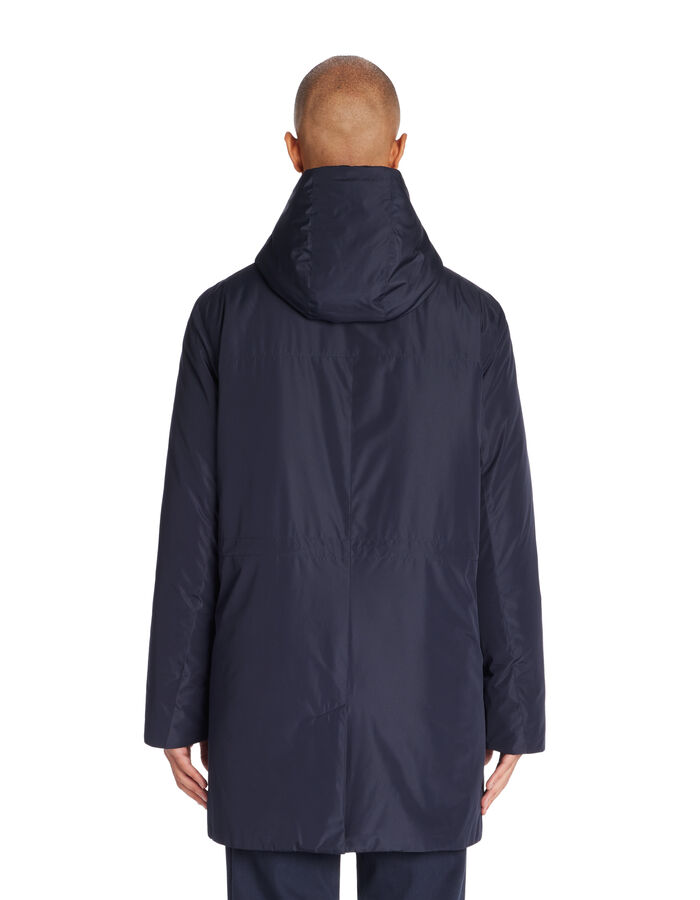 Celio Parka Longue à Capuche - Marine