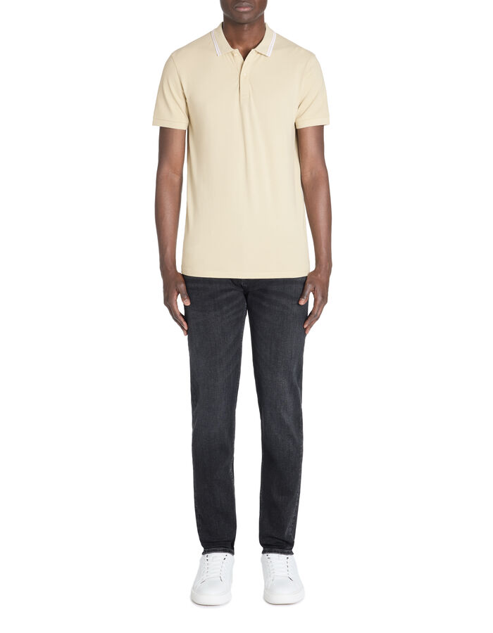 Celio Polo Slim Coton Stretch - Beige