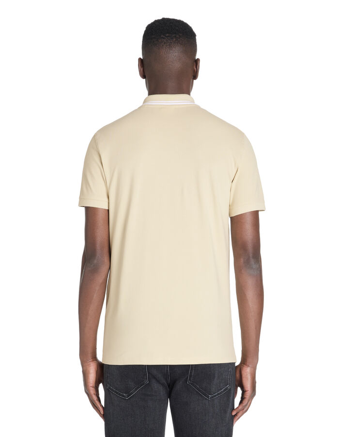 Celio Polo Slim Coton Stretch - Beige