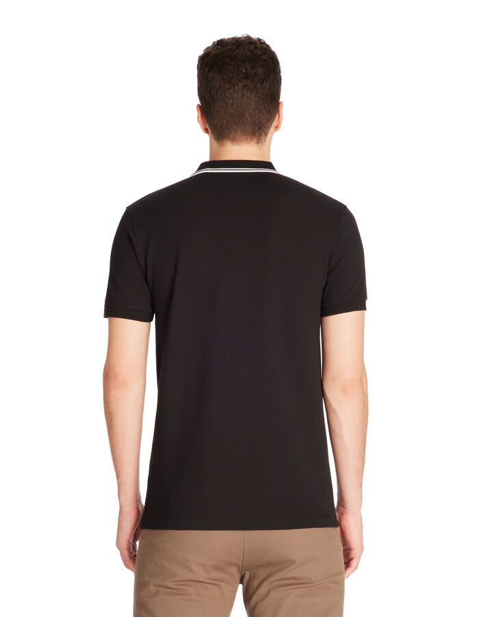 Celio Polo Slim Coton Stretch - Noir