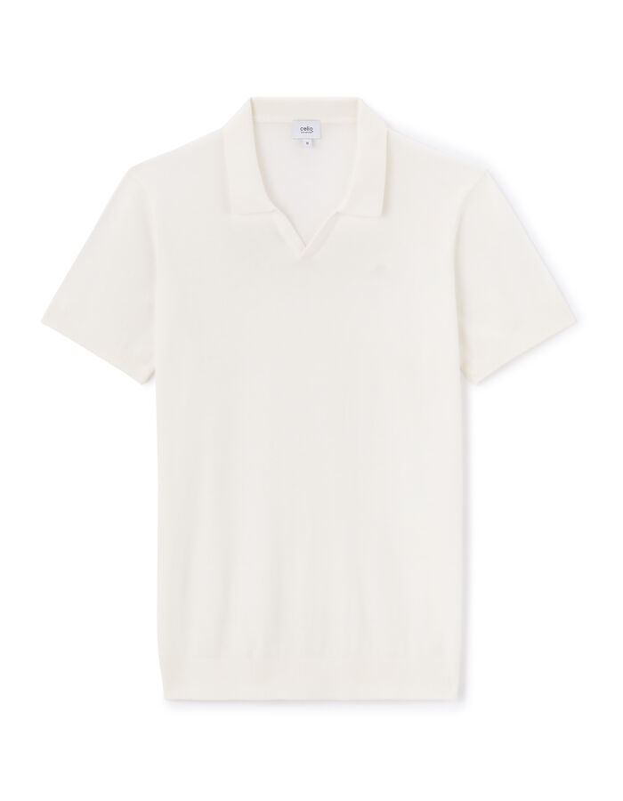 celio Polo slim en maille 100% coton - beige