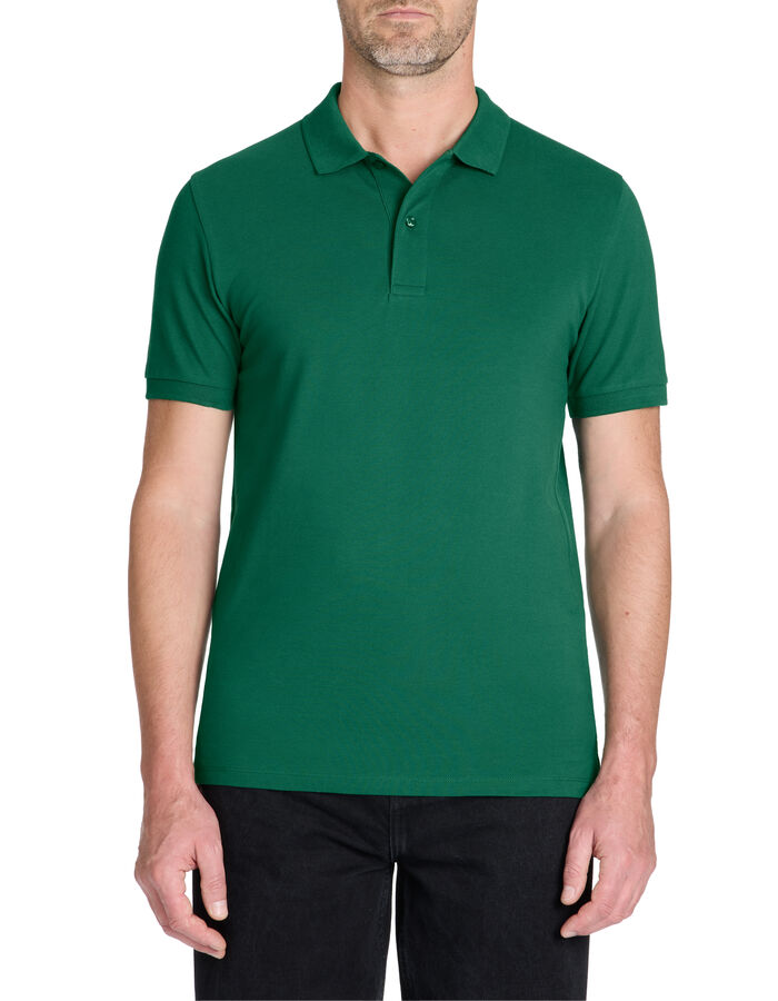 Celio Polo Straight 100% Coton - Vert