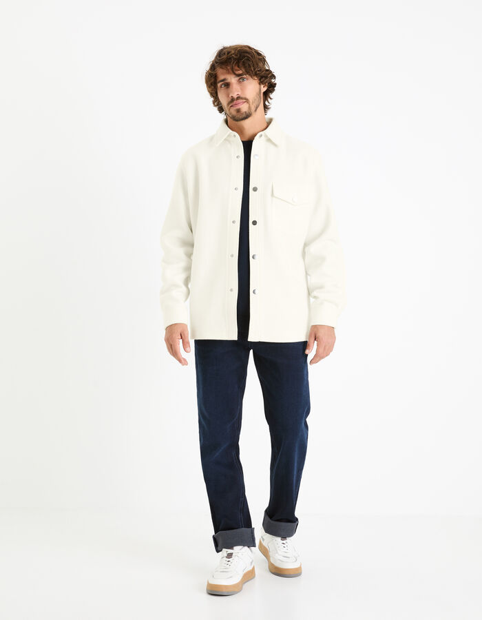 Celio Pull Col Rond 100% Coton - Marine