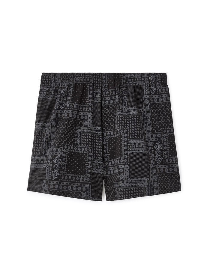 Celio Pyjama Caleçon 100% Coton - Noir