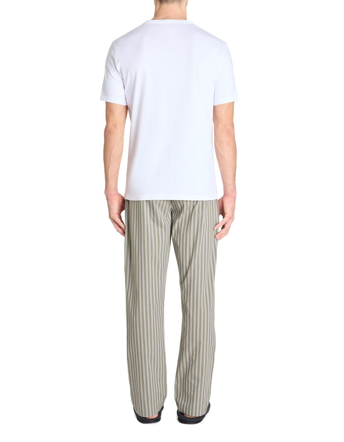 Celio Pyjama Long 100% Coton - Vert