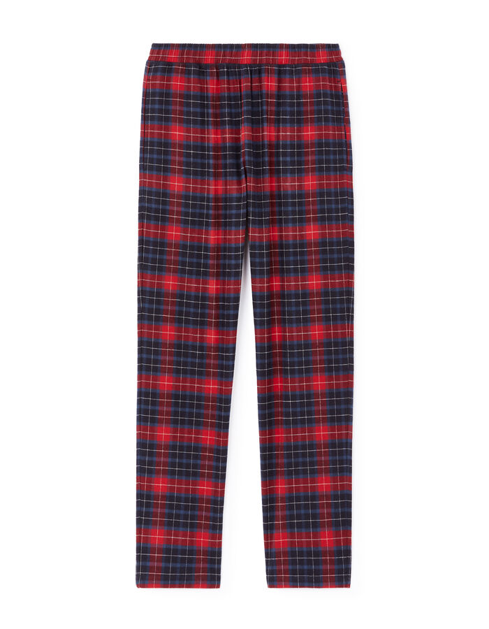 Celio Pyjama Pantalon En Coton - Rouge