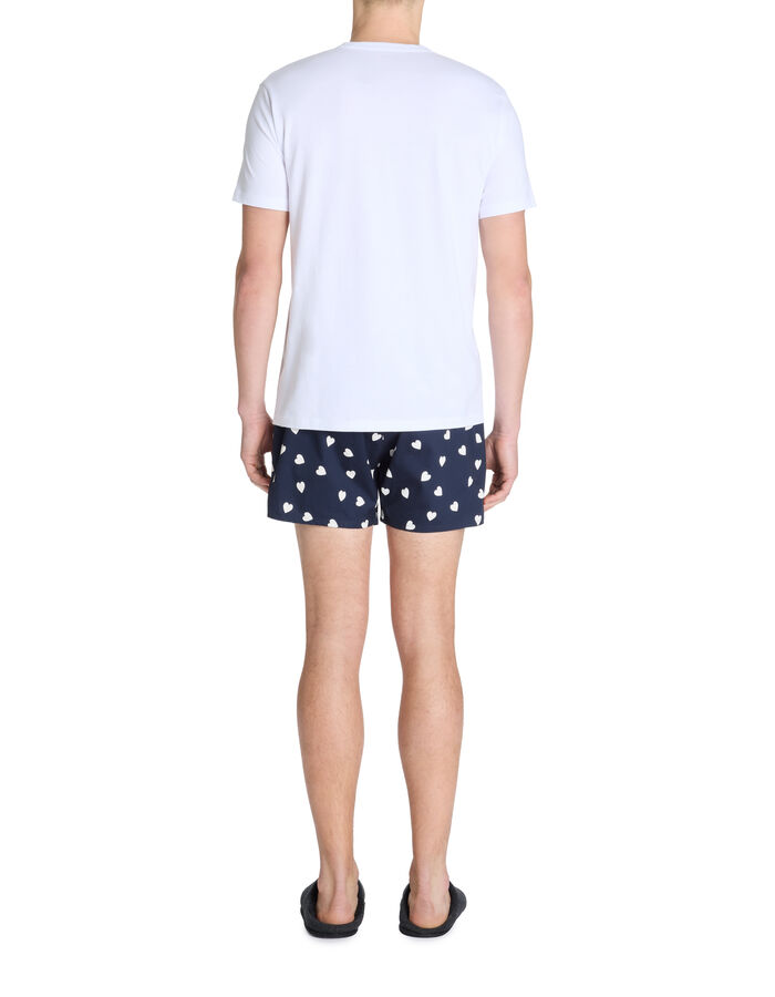 Celio Pyjama Short 100% Coton - Marine
