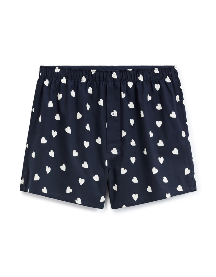 Celio Pyjama Short 100% Coton - Marine