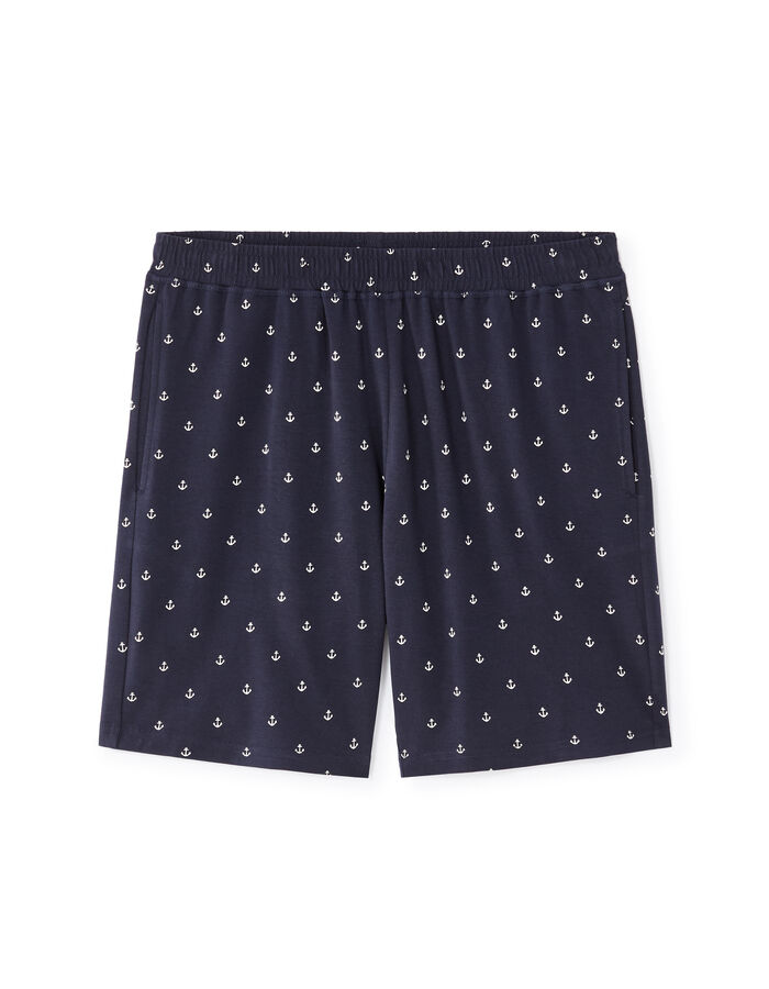 Celio Pyjama Short 100% Coton - Marine
