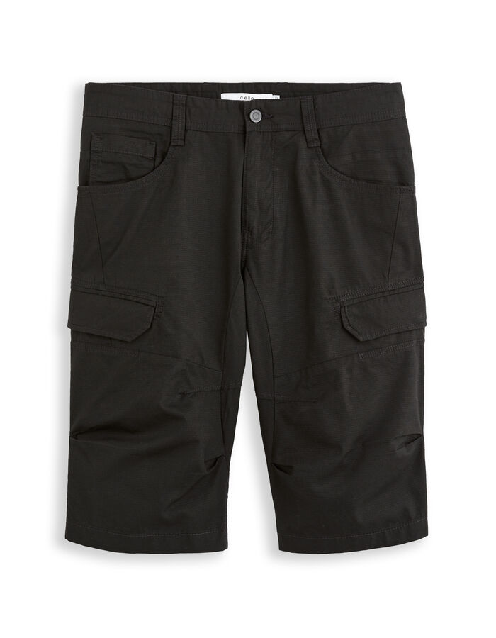 celio Short cargo en coton - noir