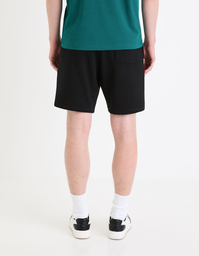 Celio Short En Molleton - Noir
