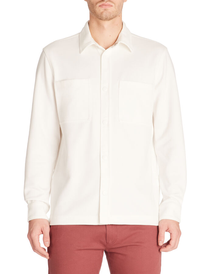 Celio Surchemise Twill Stretch - Blanc