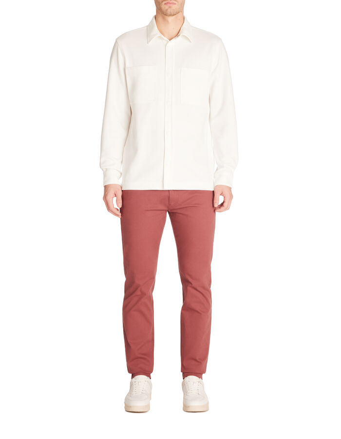 Celio Surchemise Twill Stretch - Blanc