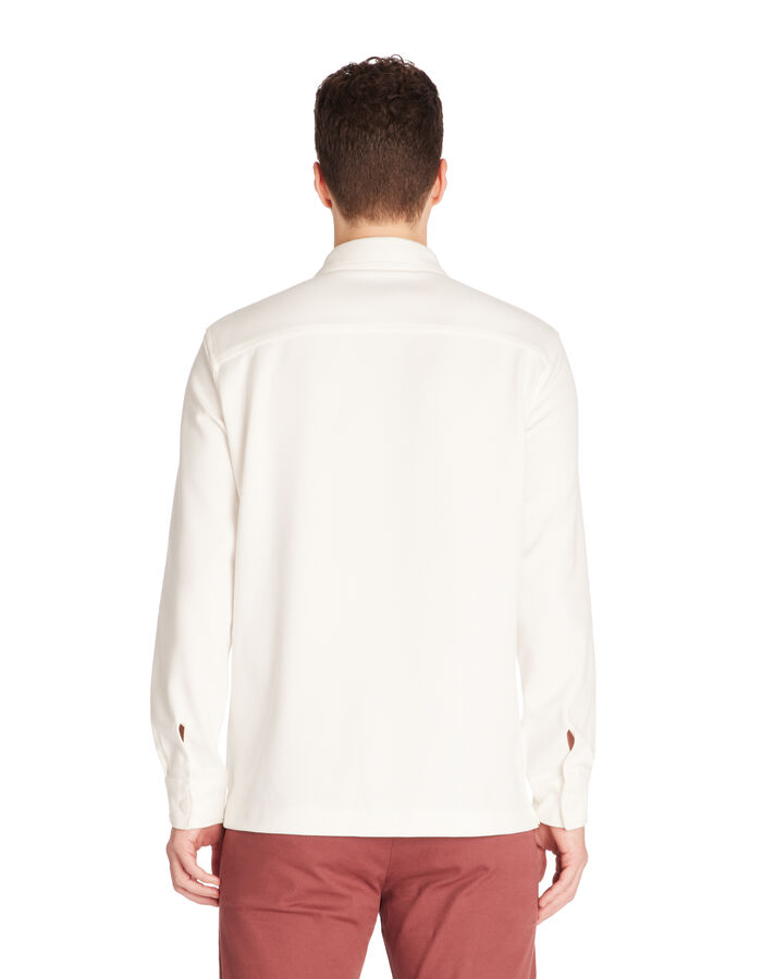 Celio Surchemise Twill Stretch - Blanc