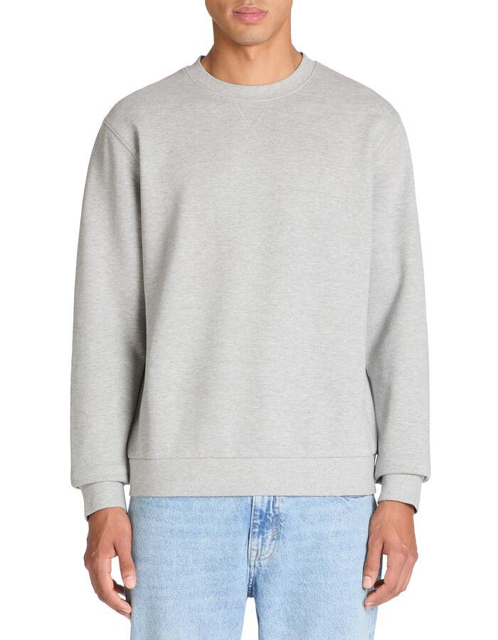 Celio Sweat Col Rond 100% Coton - Gris