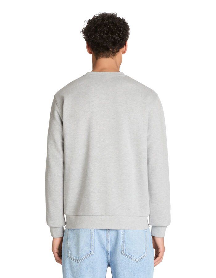 Celio Sweat Col Rond 100% Coton - Gris