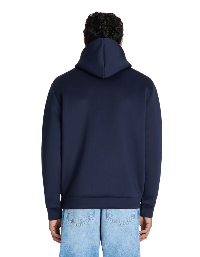 Celio Sweat Oversize Capuche Néoprène - Marine