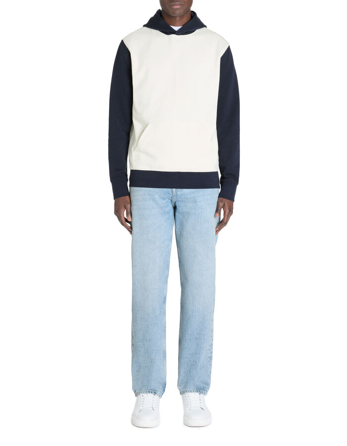 Celio Sweat Regular Capuche 100% Coton - Marine