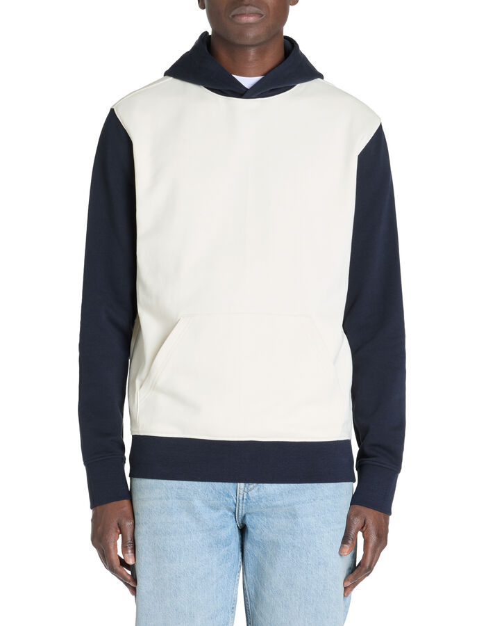 Celio Sweat Regular Capuche 100% Coton - Marine