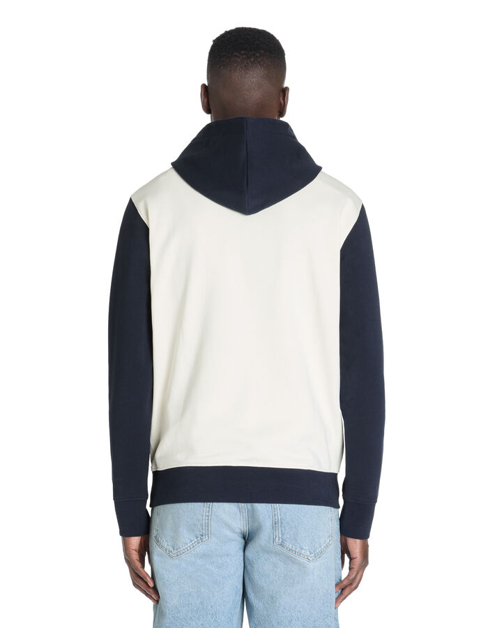 Celio Sweat Regular Capuche 100% Coton - Marine