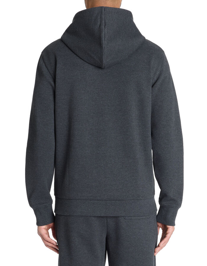 Celio Sweat Zippé à Capuche Regular - Anthracite