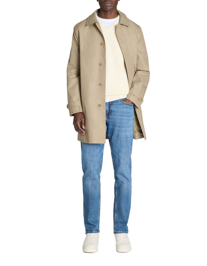 Celio Trench Avec 2 Poches - Beige