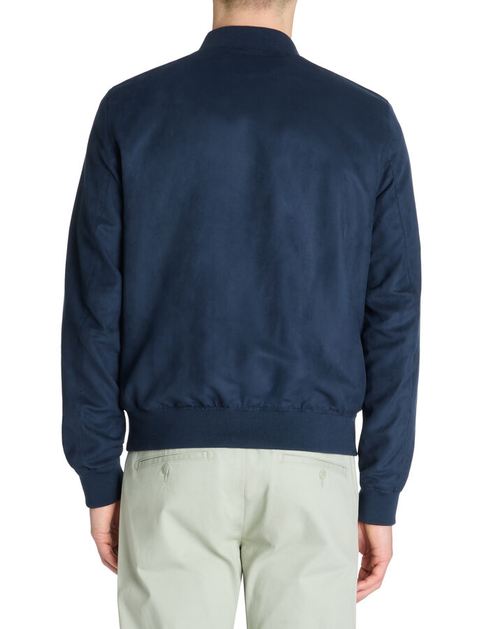 Celio Veste Col Bomber - Marine