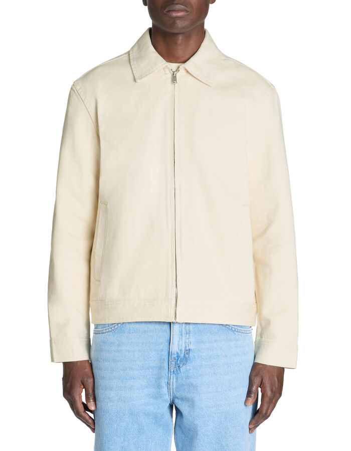 Celio Veste Col Chemise - écru