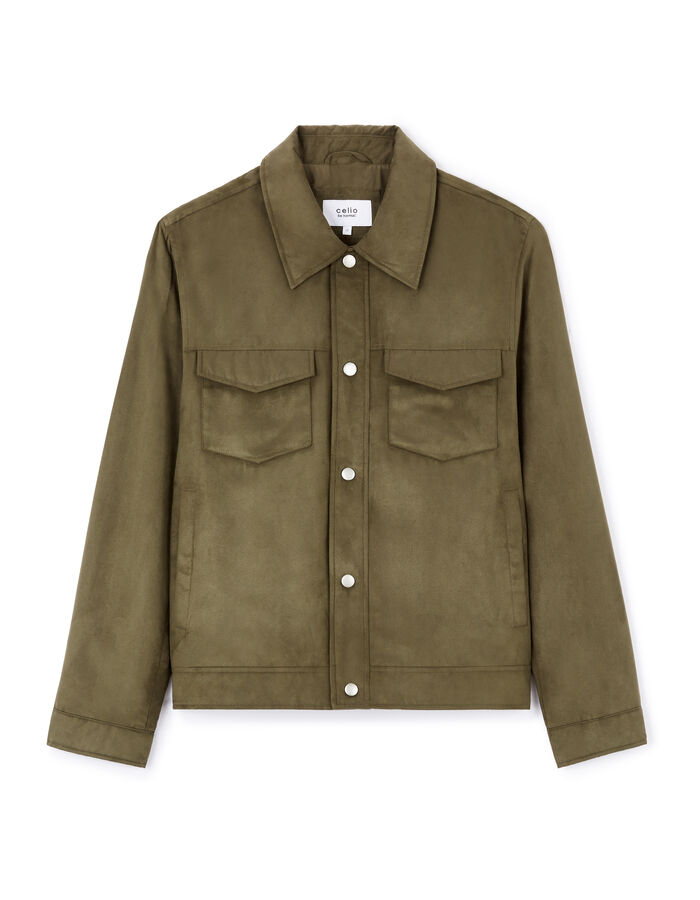 celio Veste col chemise - kaki