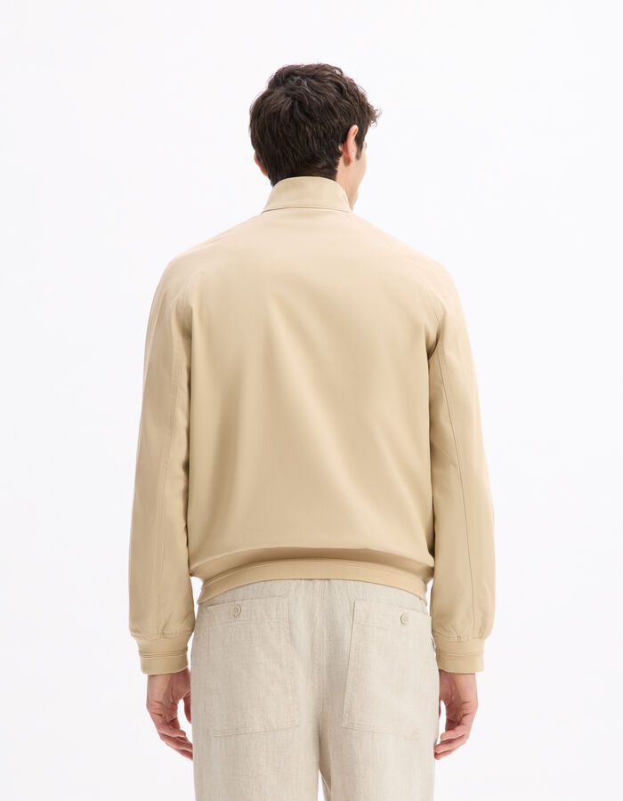 Celio Veste Col Montant - Beige