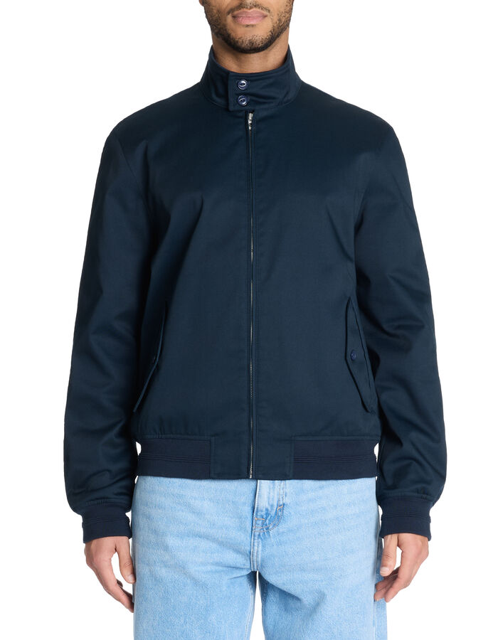 Celio Veste Col Montant - Marine