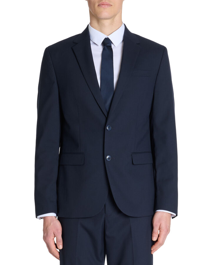 Celio Veste De Costume Regular Stretch - Marine