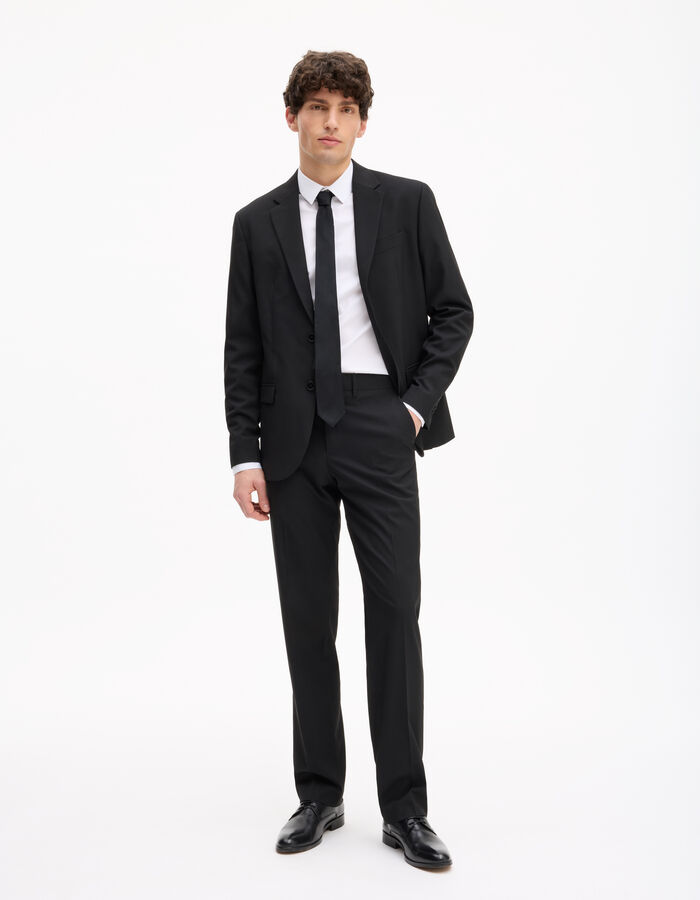 Celio Veste De Costume Regular Stretch - Noir