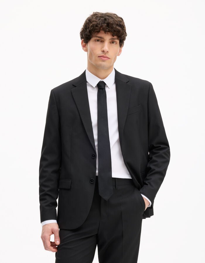 Celio Veste De Costume Regular Stretch - Noir