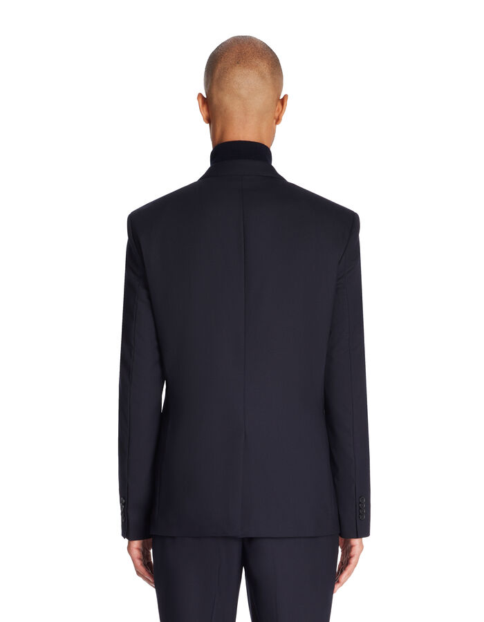 Celio Veste De Costume Slim 100% Laine - Marine