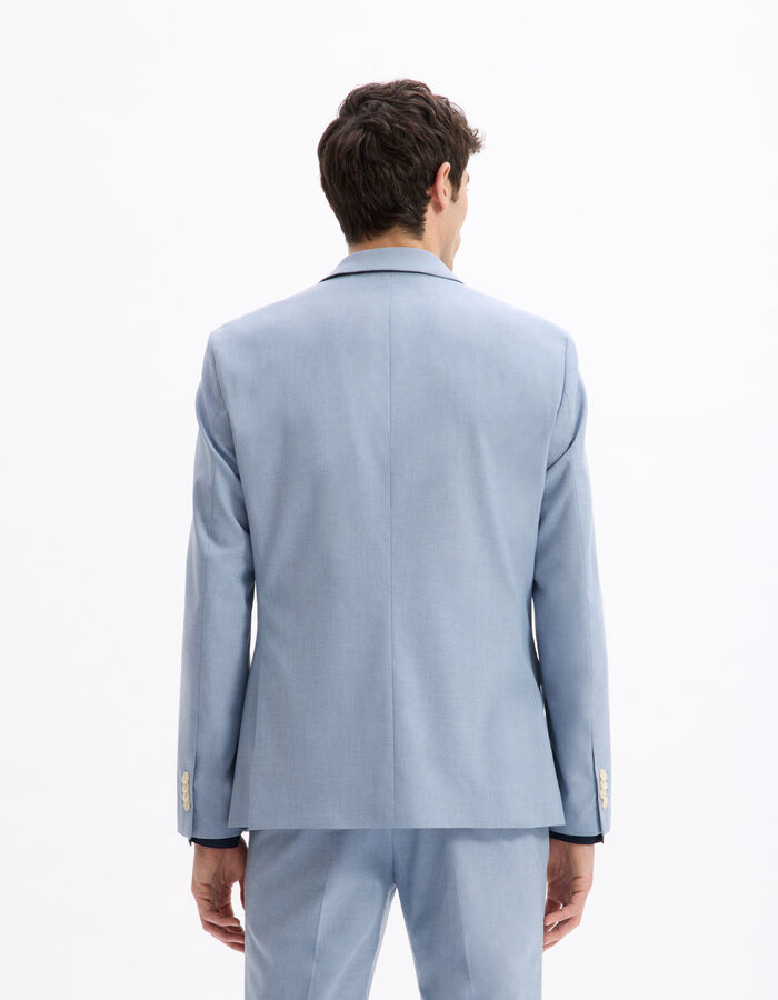 Celio Veste De Costume Slim Stretch - Bleu