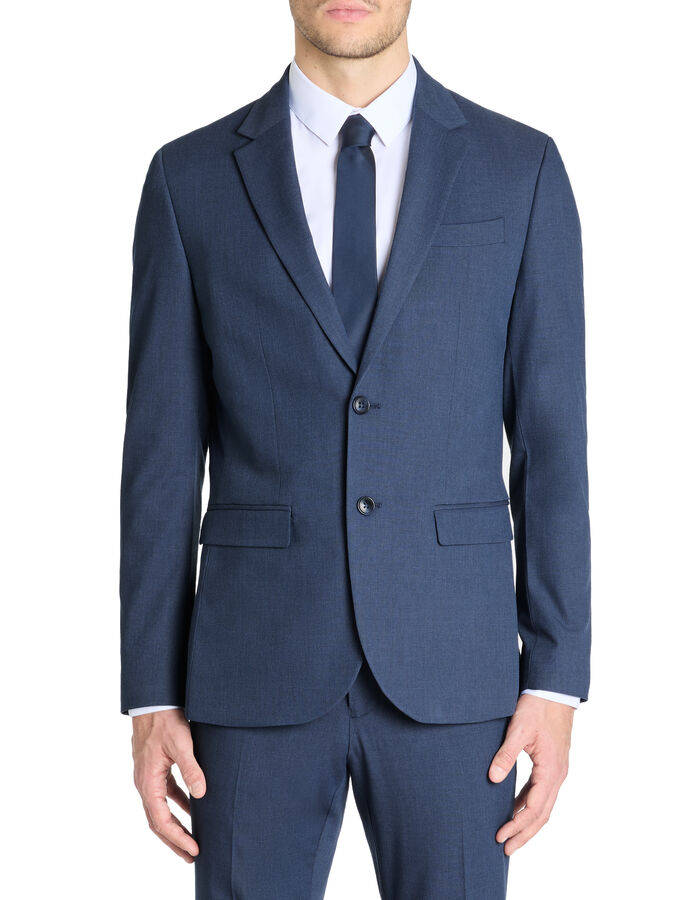 Celio Veste De Costume Slim Stretch - Bleu