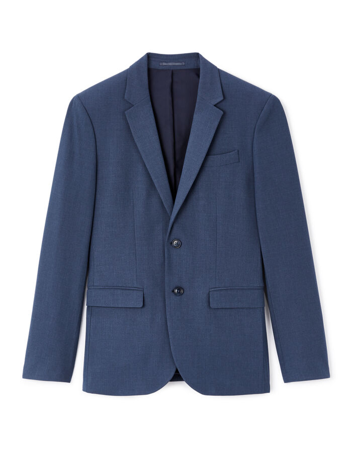 Celio Veste De Costume Slim Stretch - Bleu