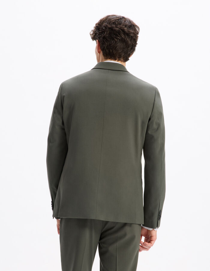 Celio Veste De Costume Slim Stretch - Kaki