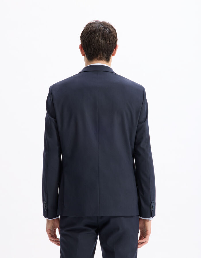 Celio Veste De Costume Slim Stretch - Marine