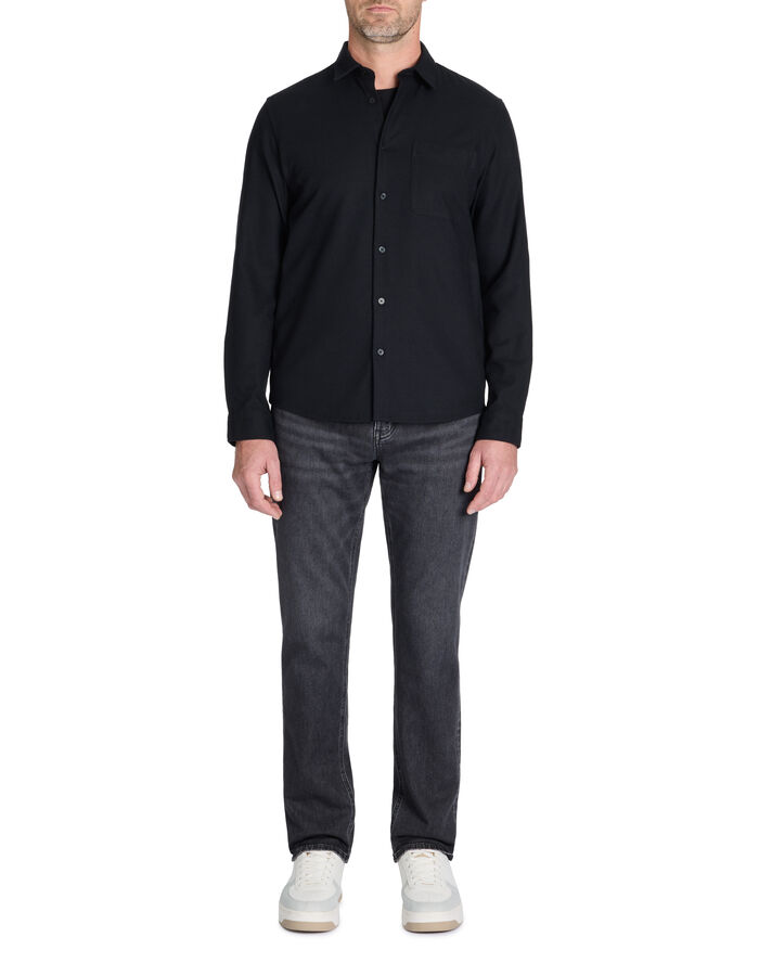 Celio Jean C.15 Straight Stretch Maille 3 Longueur - Gris