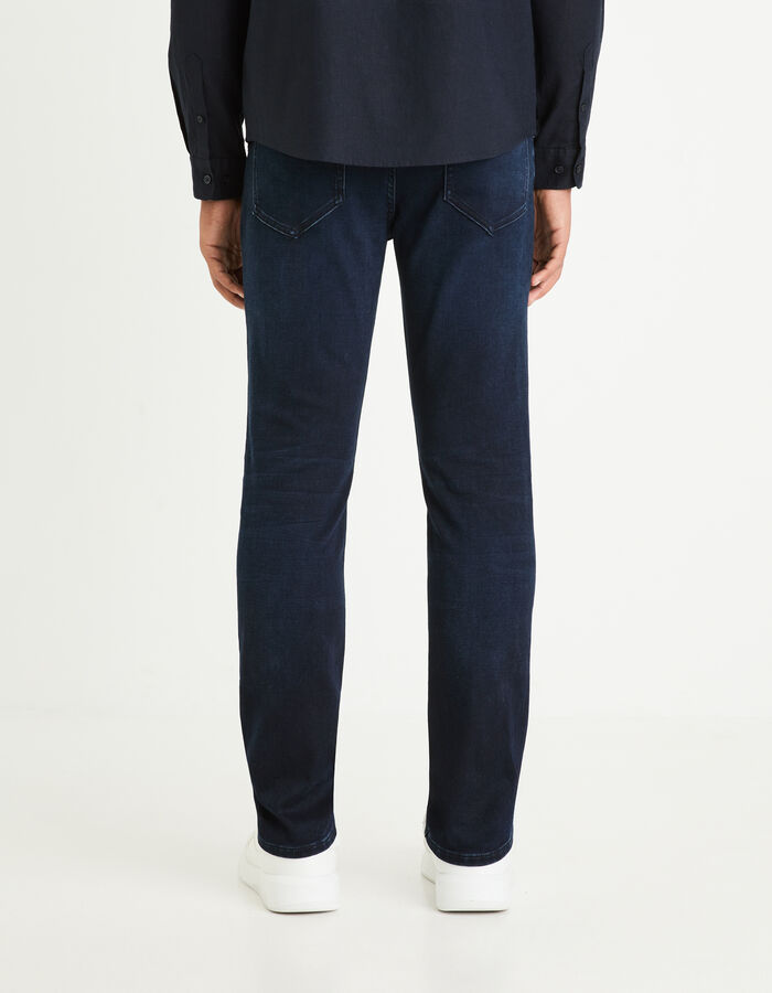 Celio Jean C.15 Straight Stretch Maille 3 Longueur - Marine