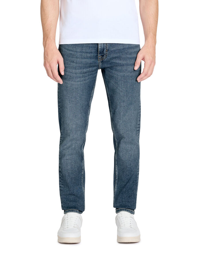 Celio Jean C.25 Slim Coton Stretch 3 Longueurs - Bleu