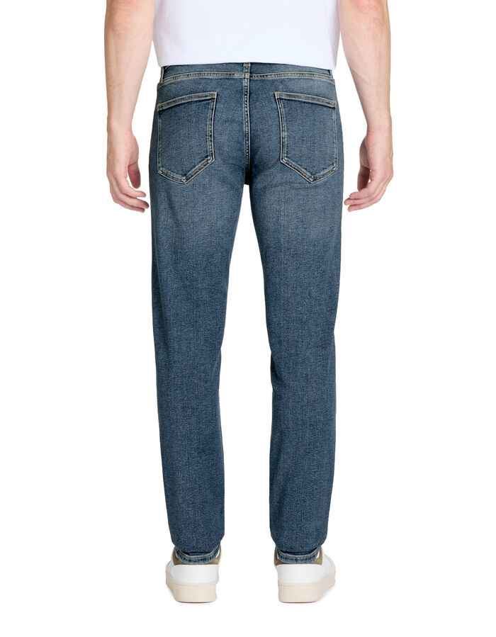 Celio Jean C.25 Slim Coton Stretch 3 Longueurs - Bleu