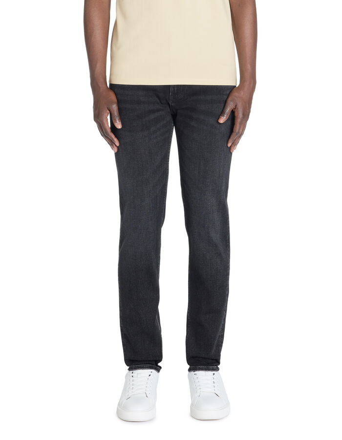 Celio Jean C.25 Slim Coton Stretch 3 Longueurs - Noir