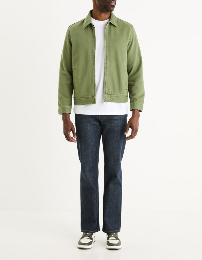 Celio Jean C.5 Regular Coton Stretch 3 Longueurs - Bleu Foncé